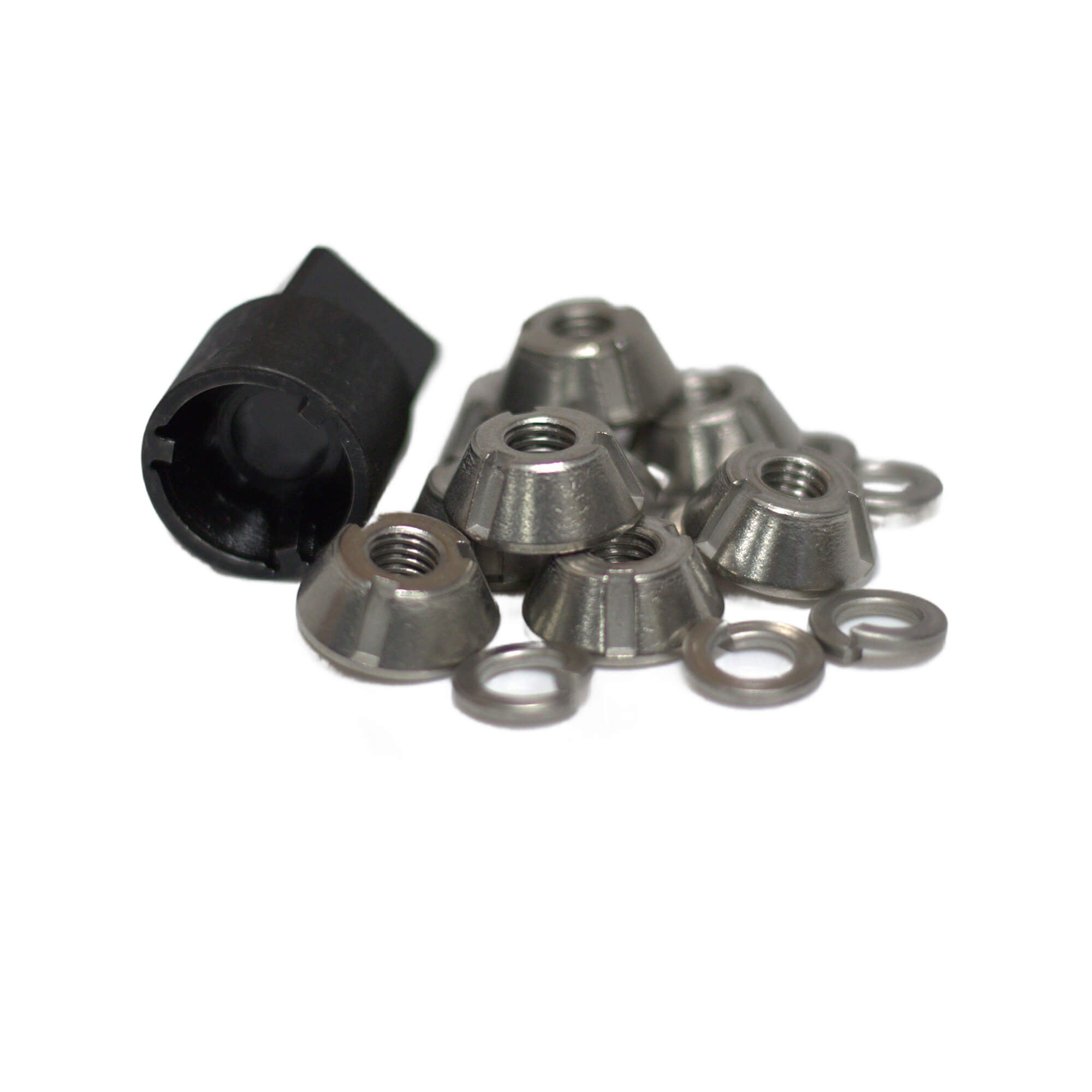 Tent Security Nut - Set of 8 With Lock