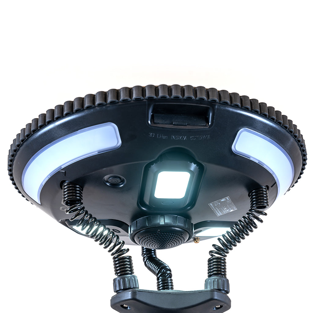 Solar Camp UFO Light - with Speaker