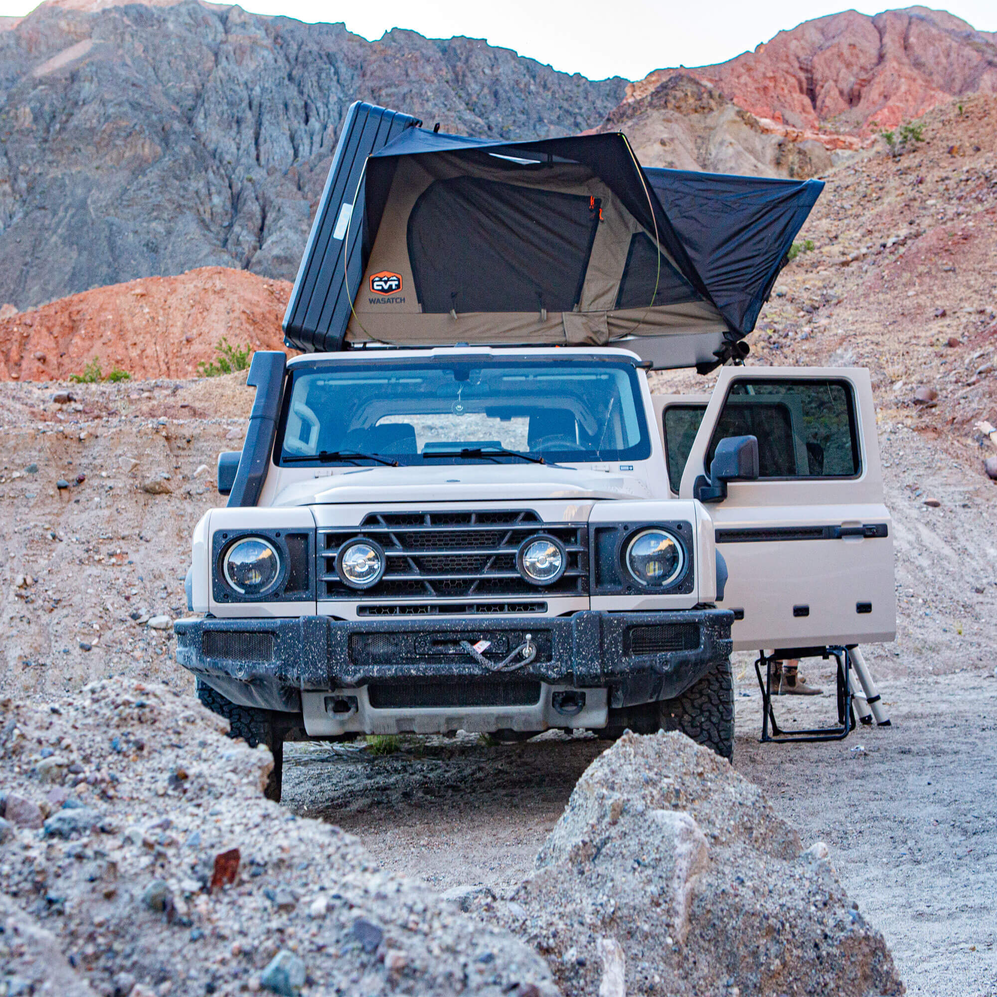 CVT Wasatch Rooftop Tent All Season Overland Tent CVT Large