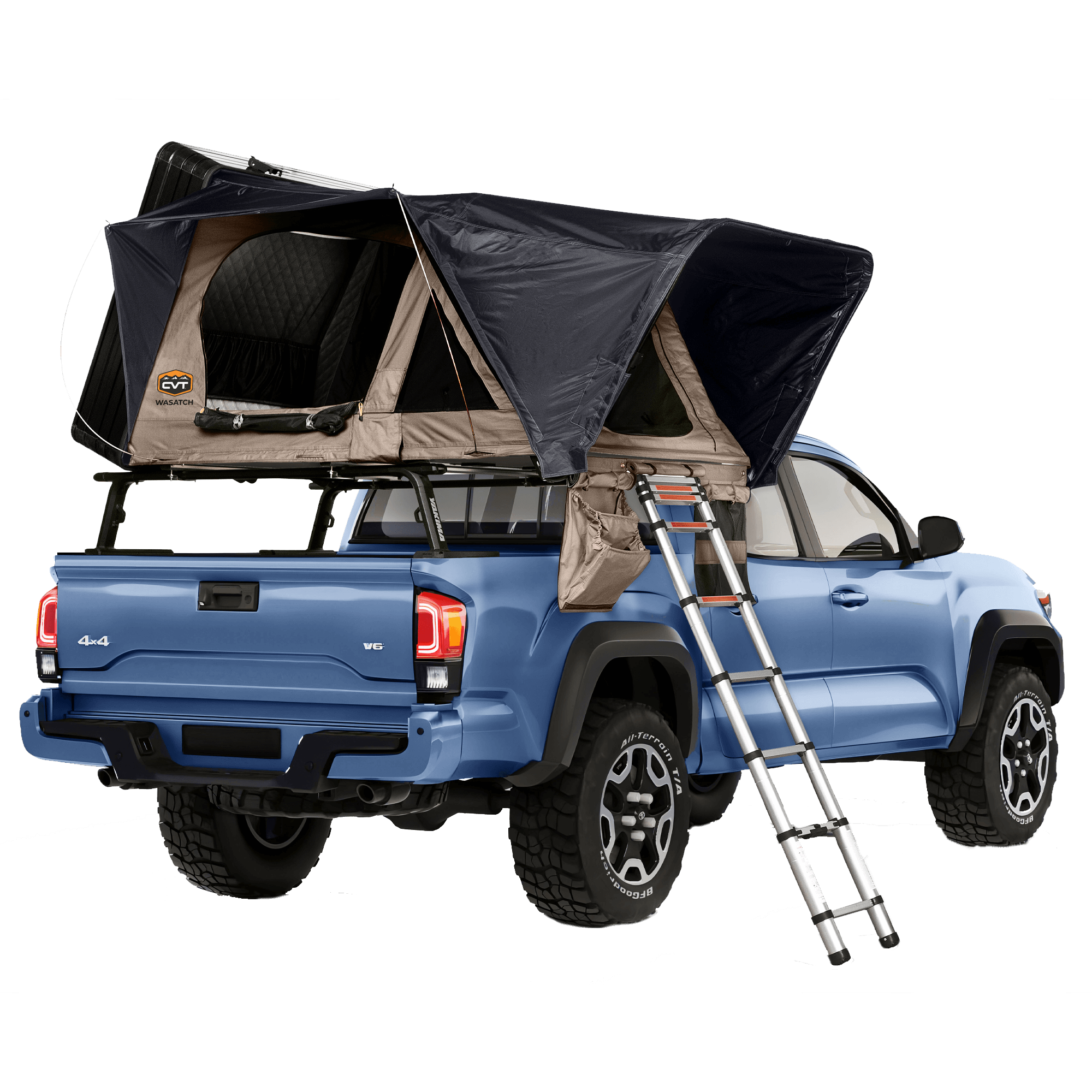 CVT Wasatch Rooftop Tent All Season Overland Tent CVT Cascadia Vehicle Tents