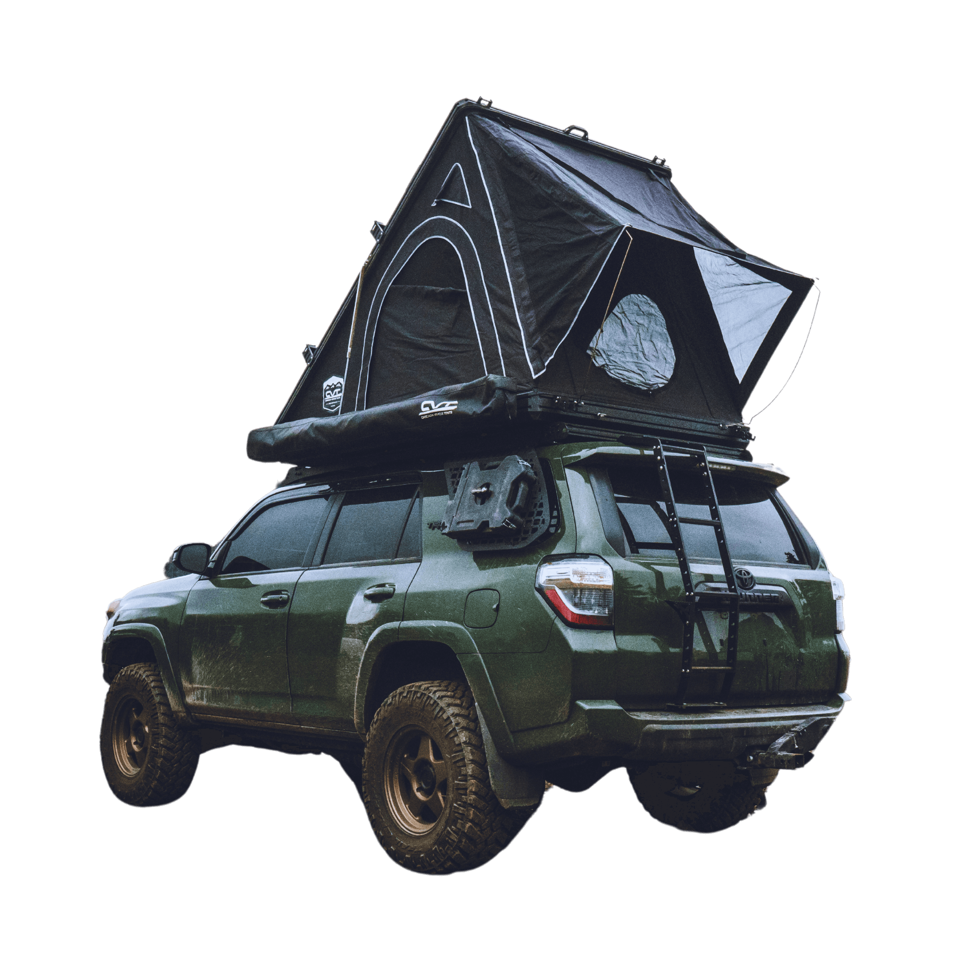 Mt. Hood Aluminum Hardshell Rooftop Tent Double Channel