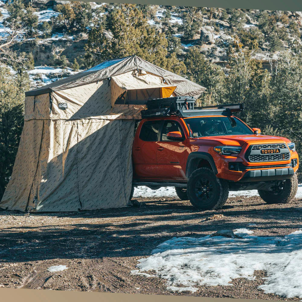 Tacoma with roof top tent best sale